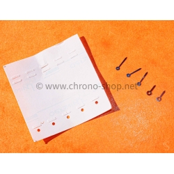 Cartier Vintage watch Blue metal hands Genuine Cartier lot satined Hand Set Parts ladies Cartier