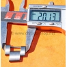 Breitling Maillon, lien, maille titane 20mm bracelets montres B50, B55,Aerospace Evolution