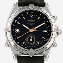 Breitling Watch Duograph GMT Windrider Chronograph Automatic Mens 39mm B15507 Handset watch part