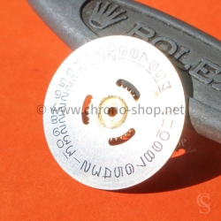 Rolex 7599-2 Originale pièce horlogère disque dateur argent 7599 Montres Oysterdate 6694,6482 Cal 1215,1225