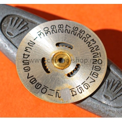 Rolex part 7599-2 Oysterdate Precision 6694,6482 Silver Date Wheel Calendar Disc indicator 1215, 1225