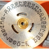 Rolex part 7599-2 Oysterdate Precision 6694,6482 Silver Date Wheel Calendar Disc indicator 1215, 1225
