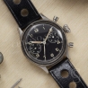 Bracelet montres pilote 20mm ancien de style militaire montre aviateurs simili cuir patiné caractère vintage affirmé