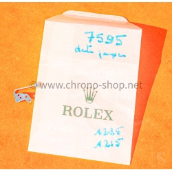 Rolex 7595 fourniture horlogère 1215-7595 Sautoir de quantième montres 6694,6482 Calibres manuels 1200,1210,1215,1225