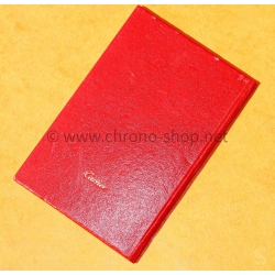 Elegant vintage Cartier folding card holder document wallet for documents, papers, warranty
