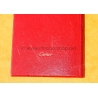 Elegant vintage Cartier folding card holder document wallet for documents, papers, warranty