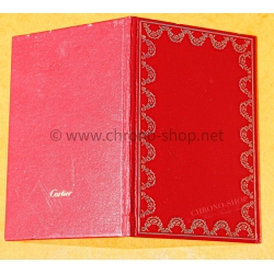 Elegant vintage Cartier folding card holder document wallet for documents, papers, warranty