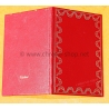 Elegant vintage Cartier folding card holder document wallet for documents, papers, warranty