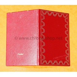 Elegant vintage Cartier folding card holder document wallet for documents, papers, warranty