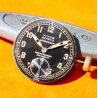 Titus Genève Waterproof Shockabsorber Cadran noir type militaire petite seconde avec calibre manuel