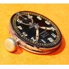 Titus Genève Waterproof Shockabsorber Cadran noir type militaire petite seconde avec calibre manuel