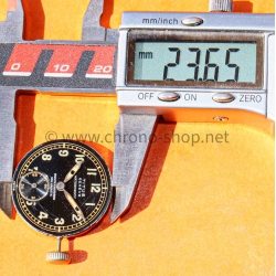Titus Genève Waterproof Shockabsorber Cadran noir type militaire petite seconde avec calibre manuel