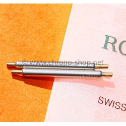 Rolex Fourniture horlogère 23-9292 rares pompes goupilles ressorts acier avec pivots dorés 20mm Gmt master,Submariner
