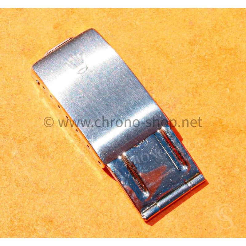 ROLEX 1995 VINTAGE FERMOIR DÉPLOYANT ACIER Ref 78360 CODE T8 BRACELETS MONTRES OYSTER 20mm