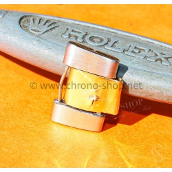 ROLEX TUDOR FOLDED 7835 TUTONE LINK YELLOW GOLD STEEL 15mm BRACELET 7835/19 LINK VINTAGE WATCHES