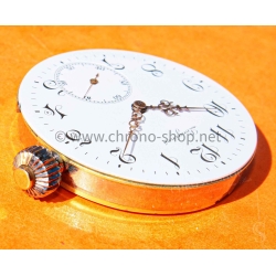Longines Vintage Pocket Watch Swiss Horological Elegance Porcelain Dial Louis XVI Rose Gold Hands