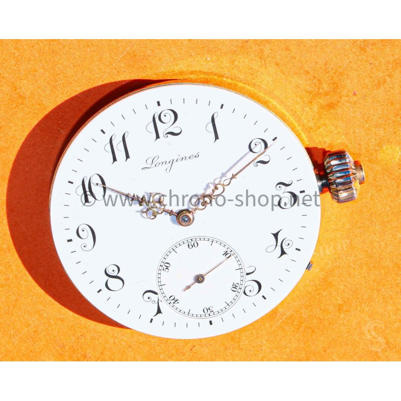 Longines Vintage Pocket Watch Swiss Horological Elegance Porcelain Dial Louis XVI Rose Gold Hands