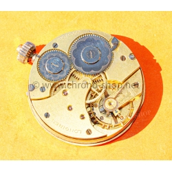 Longines Vintage Pocket Watch Swiss Horological Elegance Porcelain Dial Louis XVI Rose Gold Hands