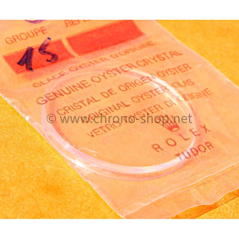 Rolex tropic 15 Tropic 25-15 montres vintage Tudor verre plexiglas NOS Tudor Ranger 90230,90330,90438