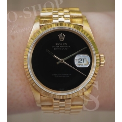 Rolex Aiguille secondes trotteuse or jaune montres Oyster Perpetual Datejust 36mm 16233,16238 calibre 3135