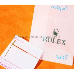 Rolex Aiguille secondes trotteuse or jaune montres Oyster Perpetual Datejust 36mm 16233,16238 calibre 3135