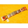 Rare Original 70s vintage Gold plated Bracelet 23mm Rally strap Perforated Racing Sport Serge Gainsbourg