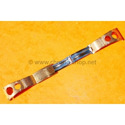 Rare Original 70s vintage Gold plated Bracelet 23mm Rally strap Perforated Racing Sport Serge Gainsbourg