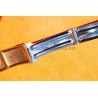 Rare Original 70s vintage Gold plated Bracelet 23mm Rally strap Perforated Racing Sport Serge Gainsbourg