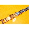 Rare Original 70s vintage Gold plated Bracelet 23mm Rally strap Perforated Racing Sport Serge Gainsbourg