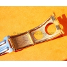 Rare Original 70s vintage Gold plated Bracelet 23mm Rally strap Perforated Racing Sport Serge Gainsbourg
