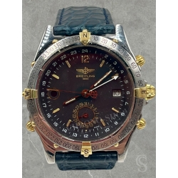 Breitling Watch Duograph GMT Windrider Chronograph Automatic Mens 39mm B15507 Handset watch part