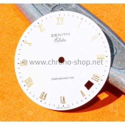 ZENITH Rare Preowned Watch Porcelain white Dial Date part Zenith Elite watch dial part for sale