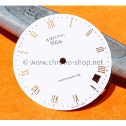 ZENITH Rare Preowned Watch Porcelain white Dial Date part Zenith Elite watch dial part for sale