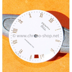 ZENITH Rare Preowned Watch Porcelain white Dial Date part Zenith Elite watch dial part for sale