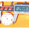 ZENITH Rare Preowned Watch Porcelain white Dial Date part Zenith Elite watch dial part for sale