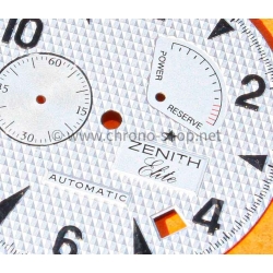 Zenith Elite Cadran argenté date ref 03.0516.685 Defy Elite Power Reserve