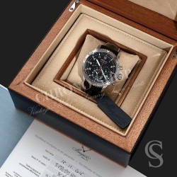 Breguet Type XXII 3880,3880ST/H2 10Hz Original Cadran Noir et rouge chiffres arabes montres aviateurs