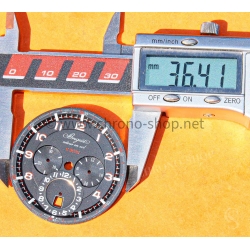 Breguet Type XXII 3880,3880ST/H2 10Hz Original Cadran Noir et rouge chiffres arabes montres aviateurs