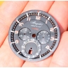 Breguet Type XXII 3880,3880ST/H2 10Hz Original Cadran Noir et rouge chiffres arabes montres aviateurs
