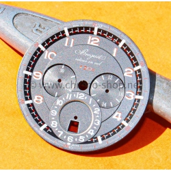 Breguet Type XXII 3880,3880ST/H2 10Hz Original Cadran Noir et rouge chiffres arabes montres aviateurs