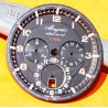 Breguet Type XXII 3880,3880ST/H2 10Hz Original Cadran Noir et rouge chiffres arabes montres aviateurs
