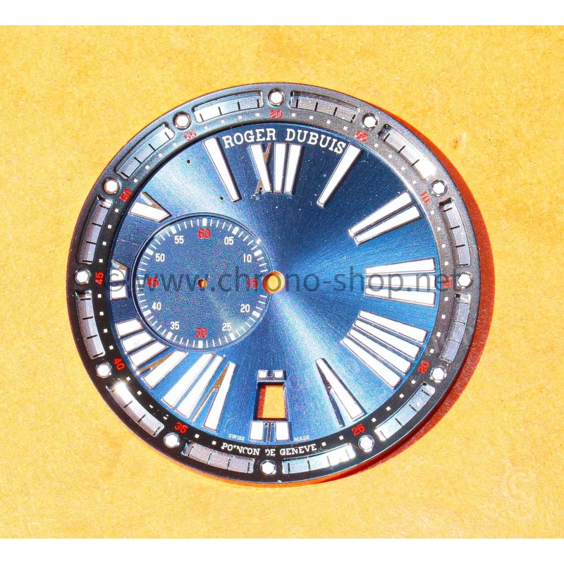Roger Dubuis Excalibur RDDBEX0543 Original Watch part Blue Black Red Roman Dial 40mm for sale