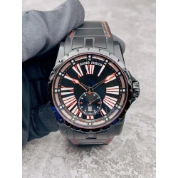 Roger Dubuis Excalibur RDDBEX0567 Pièce originale lunette graduée lumineuse rouge et noire 40mm
