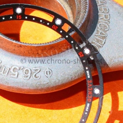 Roger Dubuis Excalibur RDDBEX0567 Pièce originale lunette graduée lumineuse rouge et noire 40mm