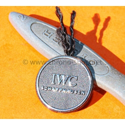 IWC Schaffhausen original tag plastique marron montres pilote,portughieser,Big Pilot,Top Gun