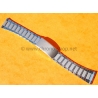 BRACELET VINTAGE ACIER 20mm 60-70's LIENS PLIES STYLE MONTRES VINTAGE OMEGA SPEEDMASTER,SEAMASTER,IWC