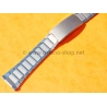 BRACELET VINTAGE ACIER 20mm 60-70's LIENS PLIES STYLE MONTRES VINTAGE OMEGA SPEEDMASTER,SEAMASTER,IWC