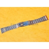 BRACELET VINTAGE ACIER 20mm 60-70's LIENS PLIES STYLE MONTRES VINTAGE OMEGA SPEEDMASTER,SEAMASTER,IWC