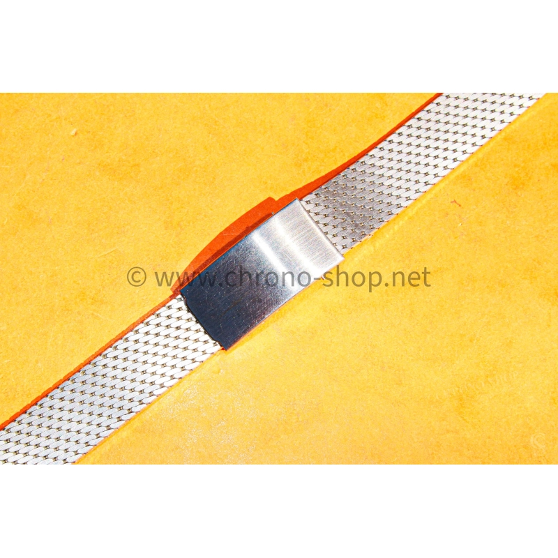 Bracelet milanais 18mm Vintage de Montres acier 60-70 bracelet Mesh pour Breitling,Omega,Heuer,Tissot,IWC