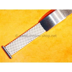 Bracelet milanais 18mm Vintage de Montres acier 60-70 bracelet Mesh pour Breitling,Omega,Heuer,Tissot,IWC